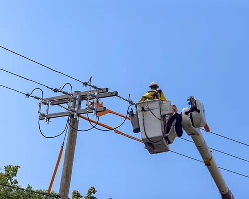 Ropa protectora para trabajos eléctricos